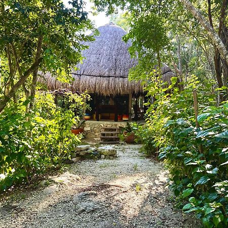 Hotel Glamping Bunga Lotus à Tulum Extérieur photo